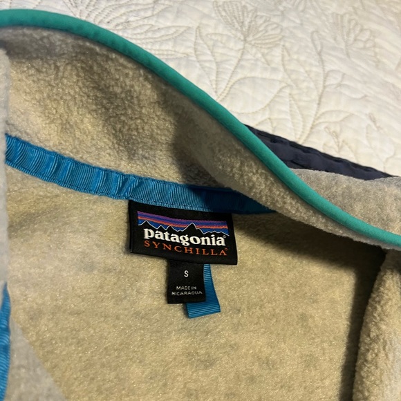 Patagonia lightweight synchilla snap t fleece pullover - Picture 3 of 6